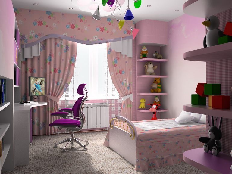 Комната принцессы дизайн