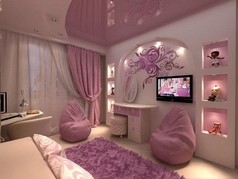 Дизайн комнаты девочки 11 лет